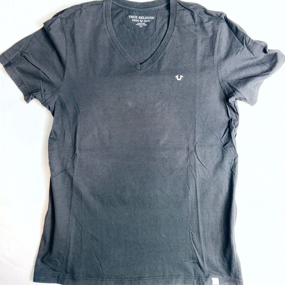 Men’s Authentic True Religion V‑Neck Tee Size Small (Actual color - picture #2)